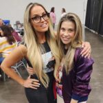 Danielle Fishel Instagram - Finally met my wrestling doppelgänger, @trishstratuscom! Even lovlier in person. ❤️ #galaxyconcolumbus