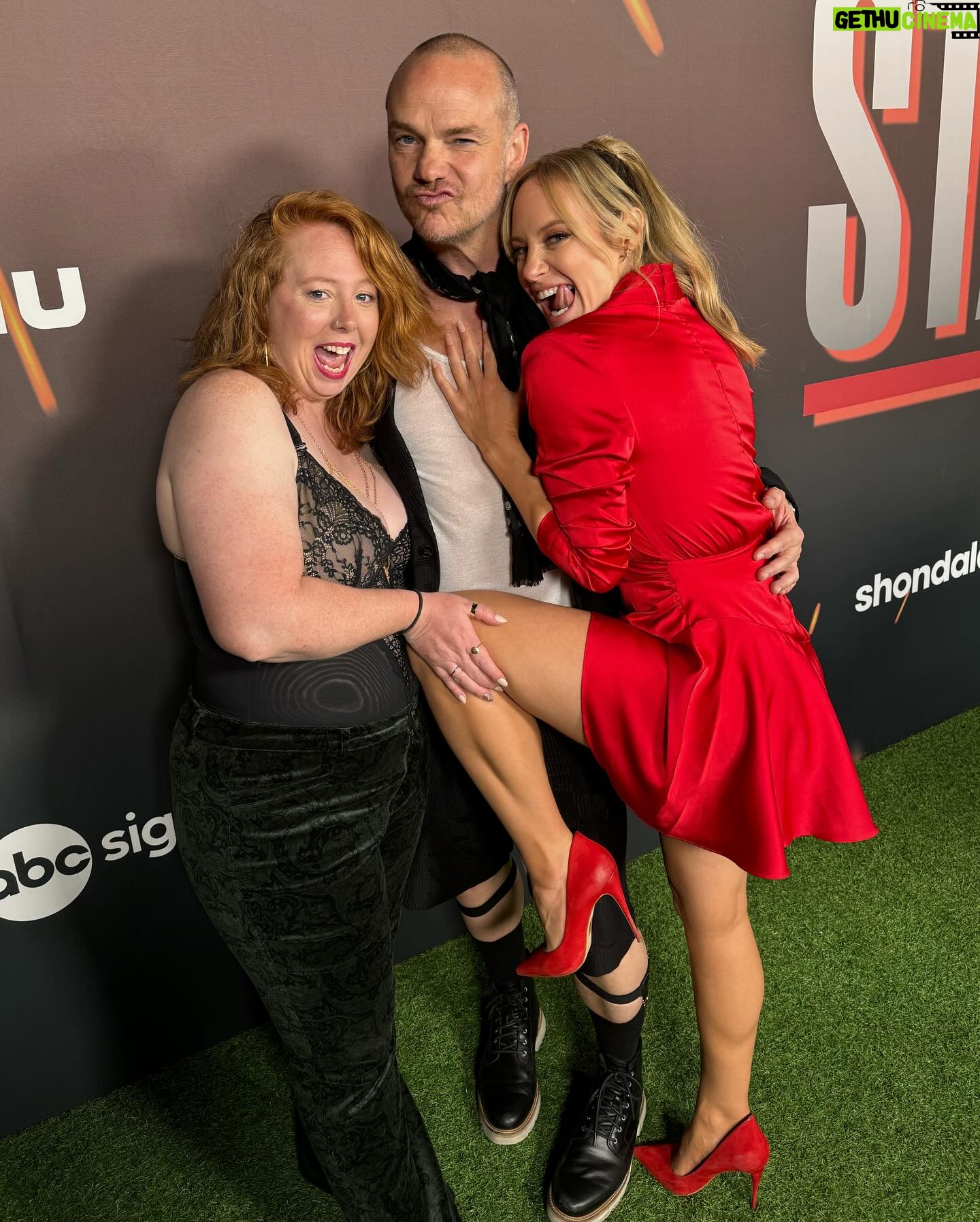 Danielle Savre Instagram - Finally.. the wrap party wrap up! Such an amazing last hoorah for the @station19 series finale... hard to say that but proud of what we achieved and grateful too have been a part of it all! 📺 🔥 💃