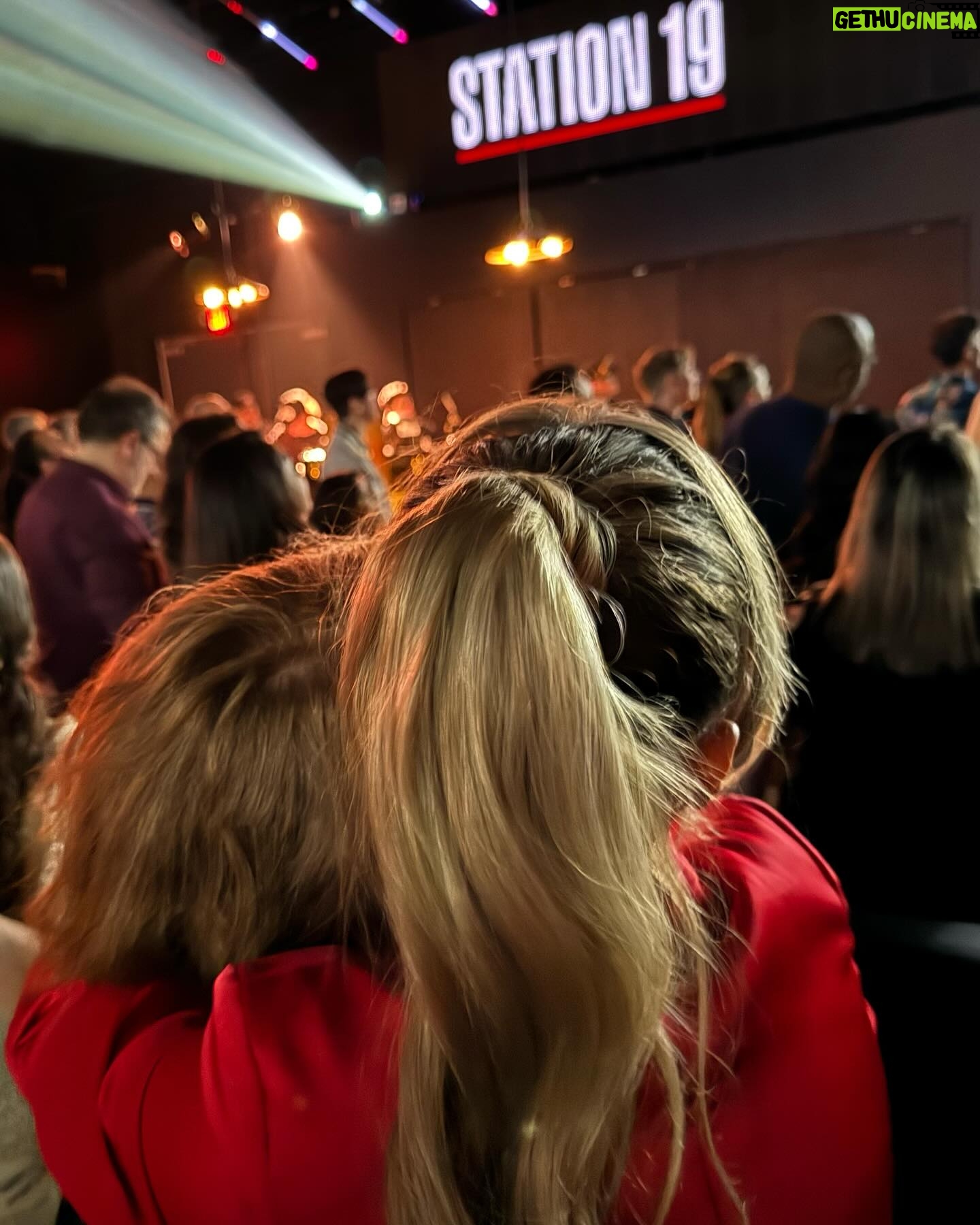 Danielle Savre Instagram - Finally.. the wrap party wrap up! Such an amazing last hoorah for the @station19 series finale... hard to say that but proud of what we achieved and grateful too have been a part of it all! 📺 🔥 💃