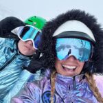 Danielle Savre Instagram – Epic besties trip!!!! 🏂  #girlstrip #snowbunnies❄🐰 #easterweekend❤️