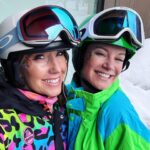 Danielle Savre Instagram – Epic besties trip!!!! 🏂  #girlstrip #snowbunnies❄🐰 #easterweekend❤️