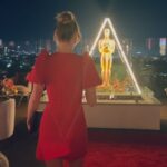 Danielle Savre Instagram – #oscar party fun! I will never not cry while watching 😭 congrats to all the winners 💕