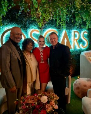 Danielle Savre Instagram - #oscar party fun! I will never not cry while watching 😭 congrats to all the winners 💕