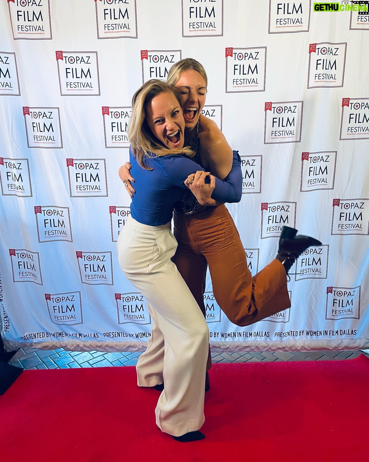 Danielle Savre Instagram - WE WON!! This weekend in Dallas was phenomenal!!🎞️🎥 HEaRD won the “Audience Choice Award” at the Topaz Film Festival, hosted by @wifdallas. The amount of love & support @jooooodiiiiiii & I received for this film was so overwhelmingly beautiful! Thank you to everyone who helped make this possible.
