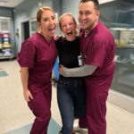 Danielle Savre Instagram - I like to put my friends to work! 🩺🎬 These two are real-life pros, so I knew they would make a great addition to the team at Grey Sloan. See if you can spot them in my directorial debut of @station19 this Thursday! #DirtyLaundry // 📸: @emilyculv