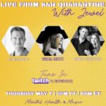 Danneel Ackles Instagram - TUNE IN TODAY for Mental Health Music 👍Thursday, May 7th at 3 p.m. PST/ 6 p.m. EST on the INSPIREHOUSE @twitch Channel. @JensenAckles and I will be joining singer-songwriter @jewel for a chat on mental health, stories & music on twitch.tv/inspirehouse 💛After the show, they will have LIVE performances from many upcoming artists so make sure you tune in on INSPIREHOUSE on #Twitch!! #LiveFromSanQuarantine #livemusic #danneelackles #jensenackles #jewel #jewelneverbroken #mentalhealth #twitch #supernatural #LinkInMyBio