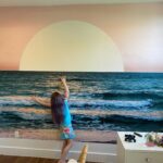 Danneel Ackles Instagram - Okay. We did it, and both lived to tell about it. I will say, if you want to test your marriage during a pandemic quarantine, apply a wall mural together and see what happens. On a final note may I also suggest purchasing a wallpaper smoothing tool. We did not. Mistake. #marriageduringquarantine