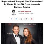 Danneel Ackles Instagram – We look forward to beginning the journey with these beloved characters, given to us by the one and only Mr. Kripke. We are going back to 1972… cars, music, peace, love and monsters.

The Winchester’s is in the capable hands of Robbie Thompson @rthompson1138 and we couldn’t be happier about that. It’s been a tough secret to keep, so we’re excited to finally be able to share the news. Can’t wait to tell this story🖤✌️🖤

#linkinbio 
#thewinchesters 
#spnfamily
#1972