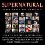 Danneel Ackles Instagram - Want to join a Zoom watch party with me, the boys & tons of other cast mates for #Supernatural’s return? We’ll be starting early at 7:30 PM PT to talk about saving the world by voting with guests @corybooker, @andrewyang, @dougjonesbama, @mjfortexas & more! bit.ly/SPNVotes LINK IN PROFILE #SPNVotes