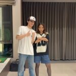 Danupha Khanatheerakul Instagram – WOWoW ╰( ^o^)╮╰( ^3^)╮with @punisalwayshappy 💚

#WOWoWDanceChallenge ✨🫶🏽
#MILLI
#PUN