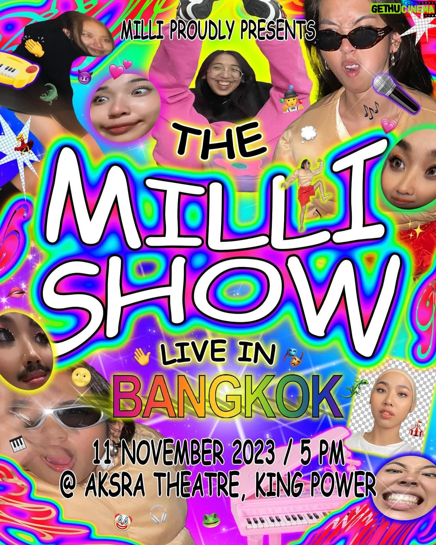 Danupha Khanatheerakul Instagram - How to แต่งตัวไปงาน THE MILLION SHOW LIVE IN BANGKOK DRESS CODE : มิลลิ (Theme แบบว่า เทเลทับบี้แห่งสรวงสวรรค์ สีสันฉูดฉาดต้องมา โนสีดำ เทา ขาว เบจ) แล้วเจอกันครับ 🫶🏽✨🩷❤️🧡🧡💛💚🩵💙💜🤎 #THEMILLISHOWLIVEINBANGKOK
