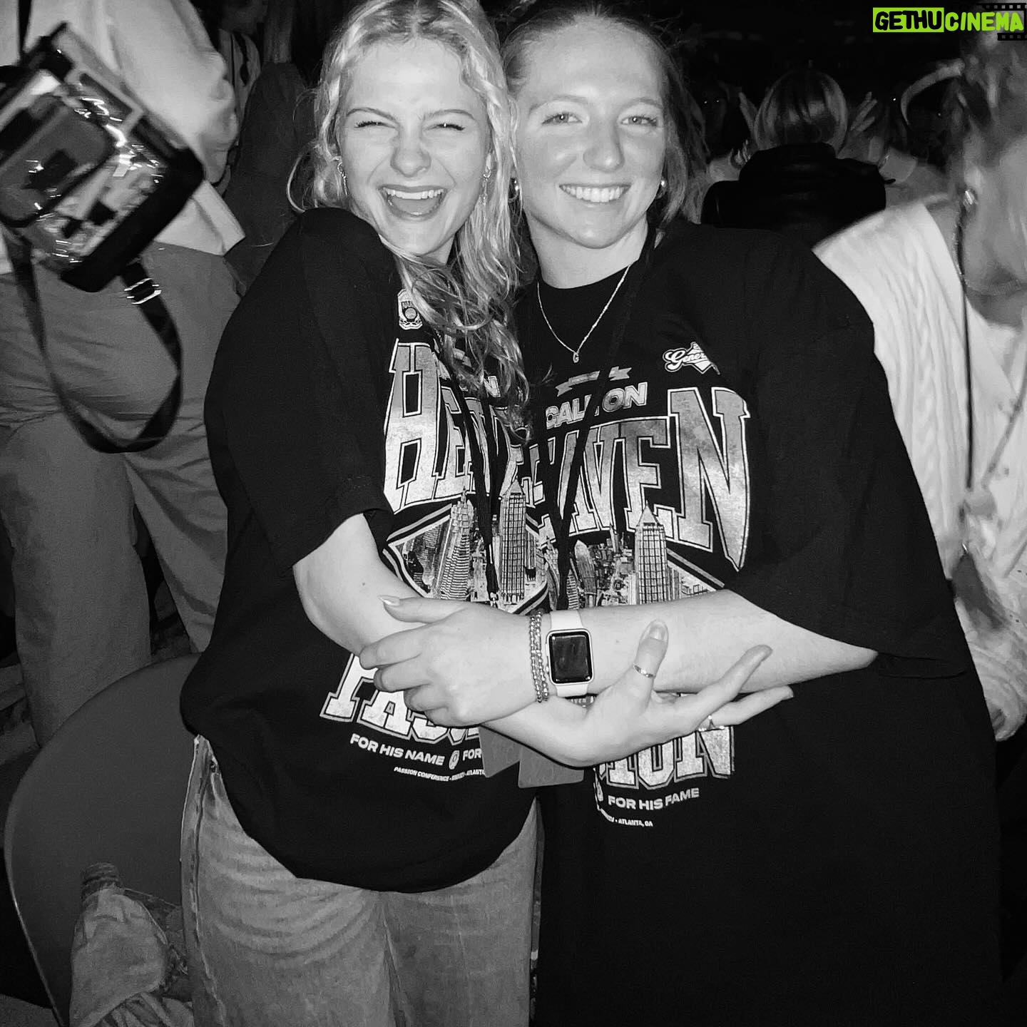 Darci Lynne Farmer - 26.5K Likes - ”I consider that our present sufferings are not worth comparing with the glory that will be revealed in us.“
Romans 8:18 NIV
Rang in the new year with 55,000 people who showed up for Jesus. What a dream to witness our generation holding on to the hope that something greater awaits. Whatever this world has to offer will waste away but the love that God has for us transcends any timeline.
Praise God for late night laughs, texas roadhouse, naps, the sweetest friends, for music, and for His word.
Whoever is reading this, you are loved! Take this life God has placed you in and run with it. You have purpose in Christ and no one can take that away from you. Seek love above all and wear the heart of God on your sleeve, it’s kind of fun :)
#passion #passion2024