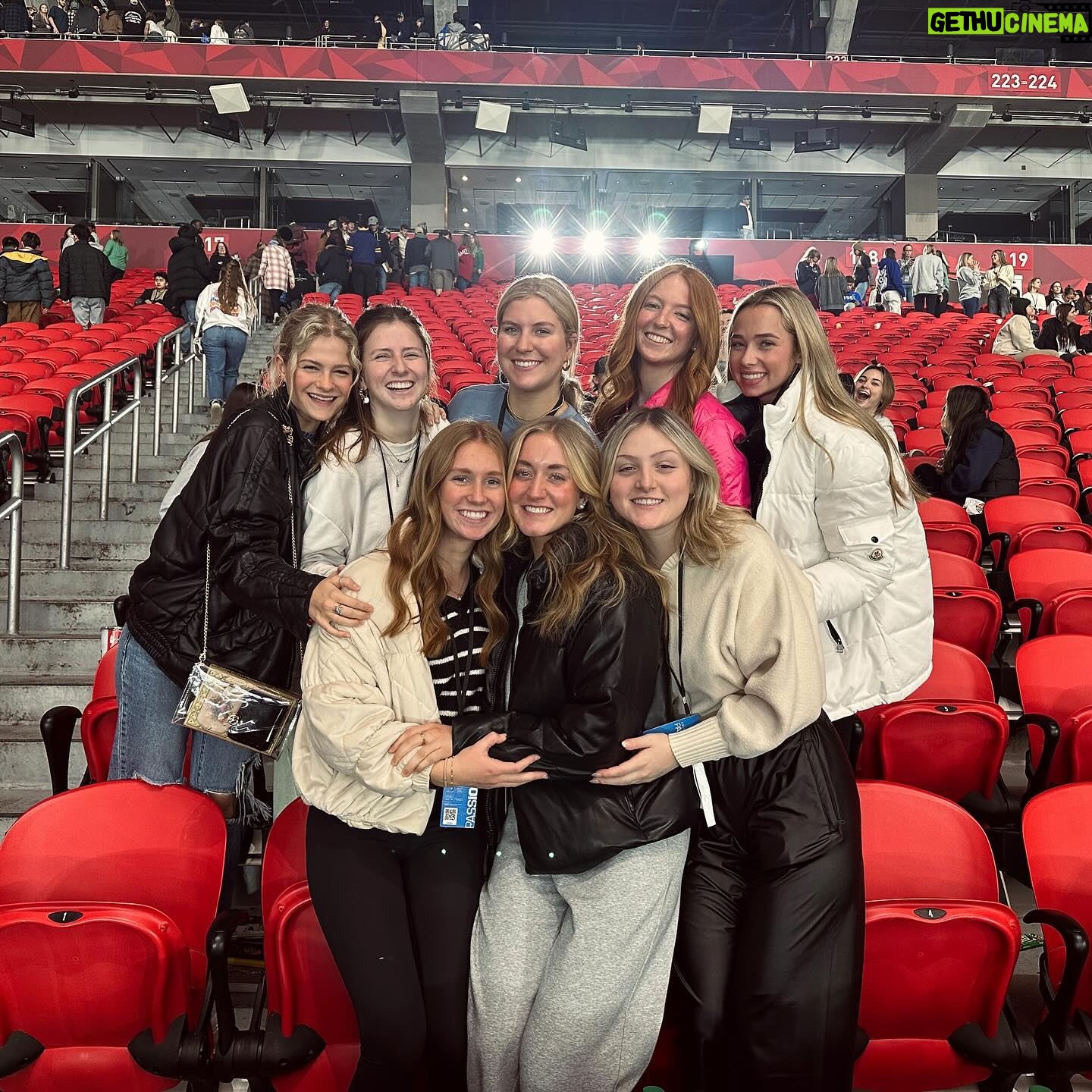 Darci Lynne Farmer - 26.5K Likes - ”I consider that our present sufferings are not worth comparing with the glory that will be revealed in us.“
Romans 8:18 NIV
Rang in the new year with 55,000 people who showed up for Jesus. What a dream to witness our generation holding on to the hope that something greater awaits. Whatever this world has to offer will waste away but the love that God has for us transcends any timeline.
Praise God for late night laughs, texas roadhouse, naps, the sweetest friends, for music, and for His word.
Whoever is reading this, you are loved! Take this life God has placed you in and run with it. You have purpose in Christ and no one can take that away from you. Seek love above all and wear the heart of God on your sleeve, it’s kind of fun :)
#passion #passion2024