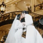 Daria Berenato Instagram - #DariaBerenato and #ToniCassano’s wedding was a fairytale. 💗 | 🎥: @knottyartstudio