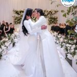 Daria Berenato Instagram - Daria Berenato and Toni Cassano have officially tied the knot! 💍 The WWE star and her fitness model fiancée said “I do” on Feb. 10 at The Legacy Castle in New Jersey — a sprawling venue that the brides joke was ironically quite big for their “intimate” ceremony — surrounded by 140 of their closest family and friends. And get this— the ceremony was officiated by Maria Menounos! Tap our bio link to learn all about their beautiful union. | 📷 : @alykuler_photography