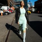 Dascha Polanco Instagram - Jelly fishing my way thru fashion week! #nyfw #ph5 #ismellgood 📸: @felipeespinal