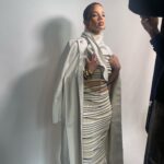 Dascha Polanco Instagram - Empowered by celebrating these amazing women; thank you 💗@nlyonne @rosieperezbrooklyn @mjrodriguez7 @kellyripa @judyblume4real Styled by: @anapaula.cervera dress @hanifaofficial bangles  @alexisbittar shoes @alexandrebirman earrings @uncommonmatters rings @prasiofficial earcuff @demarson makeup: @gorgeouslygritty hair: @anthonyperezhair