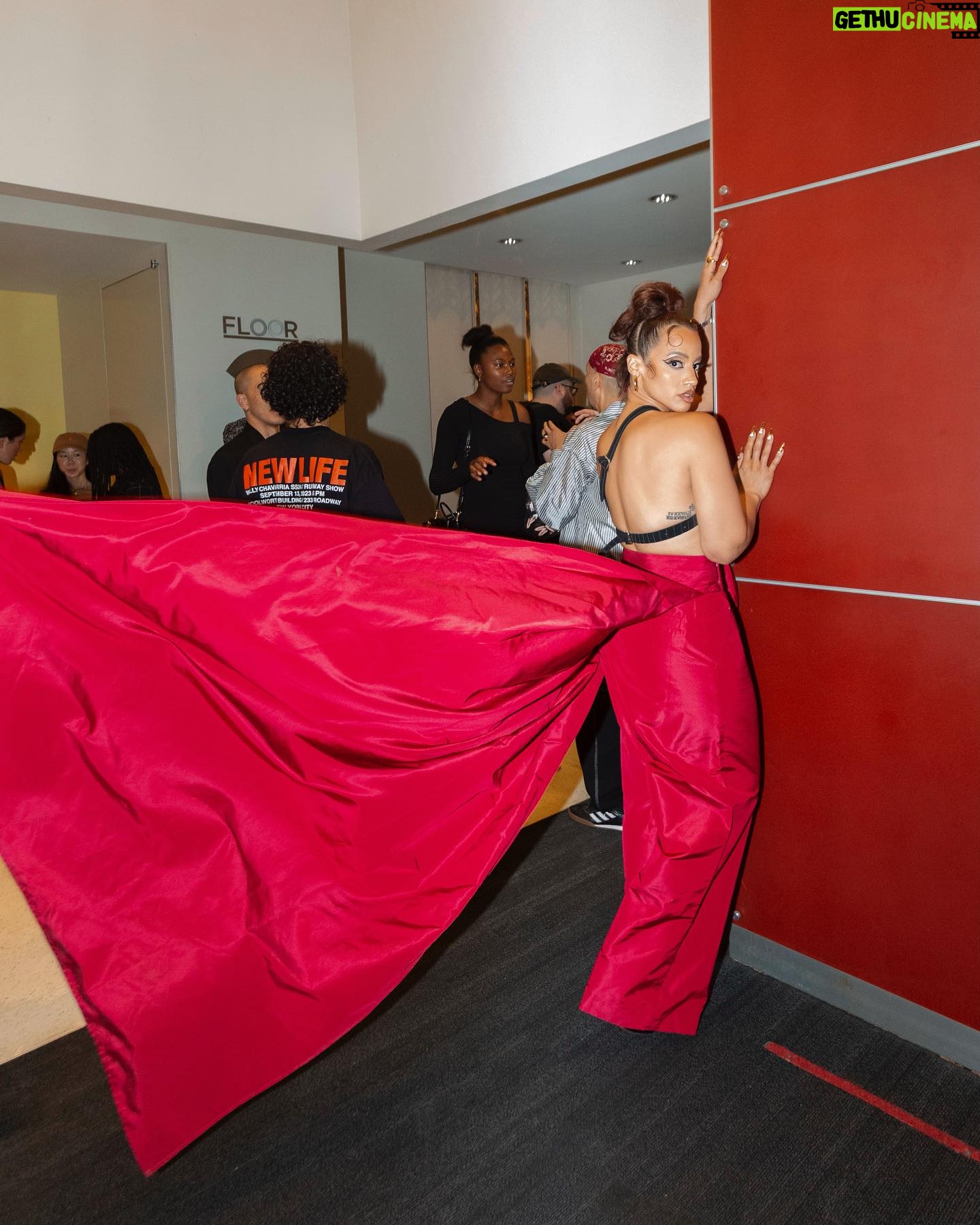 Dascha Polanco Instagram - Last night #NYFW #Newlife #manylooks #ismellgood @willychavarrianewyork ❤️