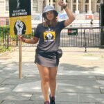 Dascha Polanco Instagram - Rise up-Fight back. @sagaftra