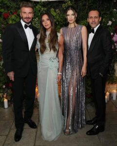 David Beckham Instagram - So grateful to some of our closest friends for being there to celebrate my wife on Saturday night 🥳 you made an amazing evening even more special ❤️ @victoriabeckham x