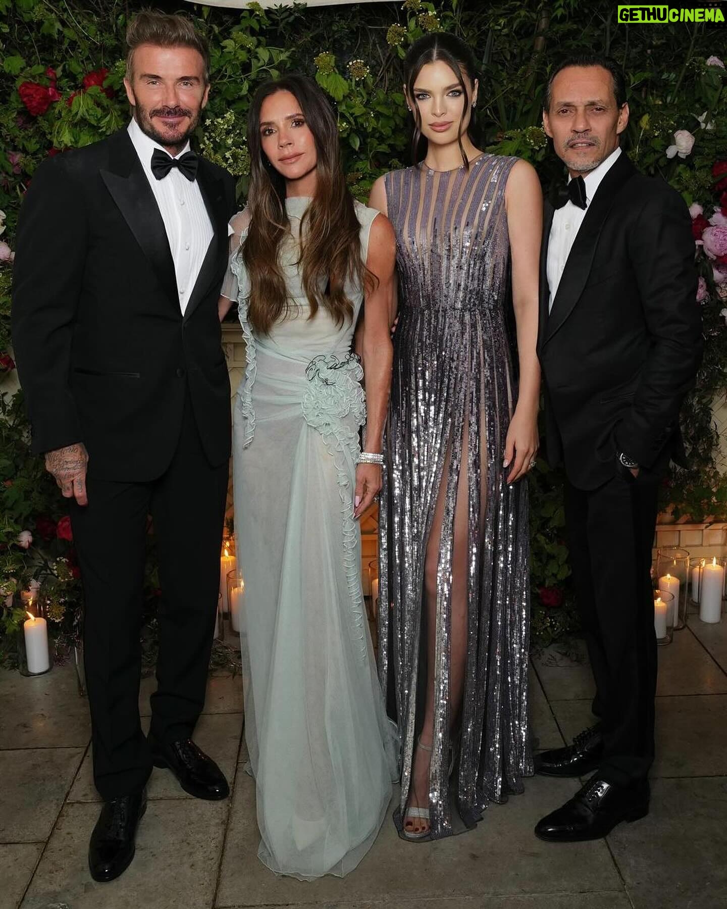 David Beckham Instagram - So grateful to some of our closest friends for being there to celebrate my wife on Saturday night 🥳 you made an amazing evening even more special ❤️ @victoriabeckham x
