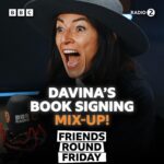 Davina McCall Instagram - WHO ended up with this book?! 🤭 #FriendsRoundFriday | Catch up on the Zoe Ball and friends podcast via @bbcsounds!