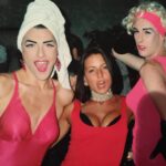 Davina McCall Instagram - Happy pride to all my amazing friends … past and present … who have enriched my life in the most amazing way … from back in the day in clubland to gay gods gift, ( yes you Bob on 4 😉) .. and to all my friends finding the courage to be their true selves and life their true lives . My first ever club was a gay club it was EPIC …. Vive la différence … love you , in the photos are “maur vallence, barbie superstar, and Andy ! “ at “quiet storm “ and “Billion dollar babes “ two epic clubs I was lucky enough to be part of … good times
