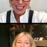 Davina McCall Instagram - We were back again tonight ! To talk about #testosterone for peri and menopausal women x great chat … @dr_naomipotter and I wrote a book together called menopausing … tons of info in there…love and hugs to u all