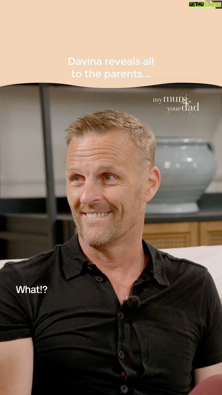 Davina McCall Instagram - Can’t wait for the big reveal? You can head over to ITVX now to stream the final episode, or sit tight and we’ll see you Friday at the slightly later time of 10pm 👀 #MyMumYourDad #MyMumYourDadUK