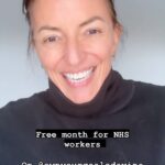 Davina McCall Instagram - We’ve done this for years, and I’ve never really shouted about it , but we have two logins on @ownyourgoalsdavina . One is for members and one is for people that work for the NHS . As someone who works for the NHS, You are entitled to a month of free workouts on the platform . Just click on the link on the website and it will tell you what to do . In the name of transparency , It does ask you for your credit card details . Then set a date in your diary For the day before the month finishes so you can decide whether you’d like to carry on your membership or not, but I really want you to get to use your months membership for free. It’s an amazing fitness platform for all abilities and ages and you all work so HARD ! Hugs and love #ad