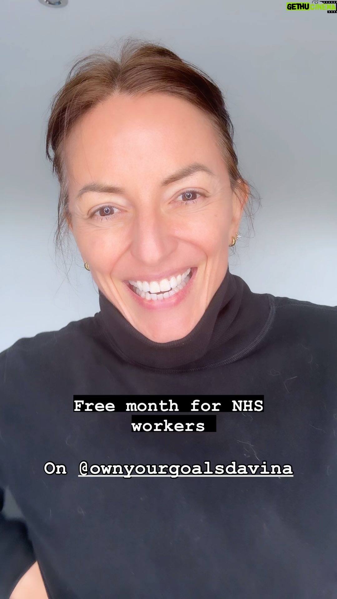 Davina McCall Instagram - We’ve done this for years, and I’ve never really shouted about it , but we have two logins on @ownyourgoalsdavina . One is for members and one is for people that work for the NHS . As someone who works for the NHS, You are entitled to a month of free workouts on the platform . Just click on the link on the website and it will tell you what to do . In the name of transparency , It does ask you for your credit card details . Then set a date in your diary For the day before the month finishes so you can decide whether you’d like to carry on your membership or not, but I really want you to get to use your months membership for free. It’s an amazing fitness platform for all abilities and ages and you all work so HARD ! Hugs and love #ad