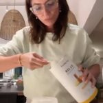 Davina McCall Instagram - #ad such a gd day with the kids and then had mates over for dinner ....I actually love this time of year 🎄 .. and that feeling of unwinding after everyone’s gone home and getting all cosy !! I am obsessed 😍 with my @foodspring_uk daily protein relax its my evening hug in a mug, not just protein..packed with vitamins ...and ashwagandha..which helps relieve stress and anxiety and lowers blood sugar ! ) aids digestion as well ...you can get it @superdrug, @hollandandbarrett and the foodspring website Xoxoxox