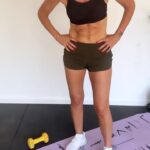 Davina McCall Instagram - Good grief … week 5 of @ownyourgoalsdavina 6 week summer sculpt challenge started with a belter !!! @fayes_fitness and @richcallender killed me today in ALL the ways … arms legs bums tummy cardio … unbelievable what you can do in half an hour 👏🏻👏🏻👏🏻👍🏻💪🏻💪🏻💪🏻💪🏻 … loved loved loved … if you want to know more about my fitness platform and all the challenges on there click on the link in my bio 🫶🏻 #ad