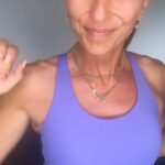 Davina McCall Instagram – #ad  Really could have stayed in bed this morning … 😴 but @ownyourgoalsdavina was calling and I’m pleased I did it ( no suprises there) @jaybsfitness took me thru a 10 min hit in workout 3 of week 1 of the 4 week summer express challenge !!! It was  great ❤️❤️❤️❤️ if you are interested in joining in x check out my stories or look up @ownyourgoalsdavina online 💥🍾🎉🎁
