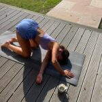 Davina McCall Instagram – Broke my toe yesterday 🤢 and yoga didn’t hurt it … so we did a family yoga session at home on @ownyourgoalsdavina with @concretejungleyoga 🧘♀️ … one of my girls found it very emotional and it was exactly what I needed ( always is )
❤️❤️❤️❤️❤️ #ad