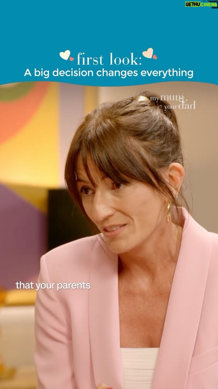 Davina McCall Instagram - First Look: The kids face their biggest decision yet as they pick which parents will be leaving the Retreat 😥 My Mum, Your Dad continues weeknights at 9pm on ITV1, STV and ITVX #MyMumYourDad #MyMumYourDadUK
