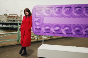Davina McCall Instagram - Our @channel4 documentary Davina McCall’s pill revolution is out on June 8th . Follow @pillscandal ( Kate Muir made this with me) for the latest . Made by @finestripeproductions directed by @alicemcshane