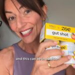 Davina McCall Instagram - #ad Best news … my fave M&S Food X ZOE Gut Shot now comes in a 3 pack !! 🤩  @tim.spector and the world leading nutrition scientists at @zoe created these exclusively with M&S, a first of its kind collab.. they have so many benefits. High in fibre, a source of calcium.. they’re kefir-based and have over 5 billion live cultures from 14 different strains. They taste amazing … full of blackcurrants, strawberries and blueberries 🫐🙌 These last about 5 seconds in my house!!! just one bottle a day can support ur gut health, and u can track it on the ZOE app 👏 find them in ur nearest M&S Foodhall or on @ocadouk #thisisnotjust x