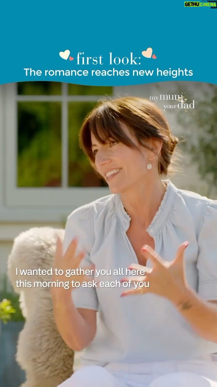 Davina McCall Instagram - First Look: The parents brace themselves for another goodbye, and the romance between Roger and Janey reaches new heights 👀 My Mum, Your Dad continues weeknights at 9pm on ITV1, STV and ITVX #MyMumYourDad #MyMumYourDadUK