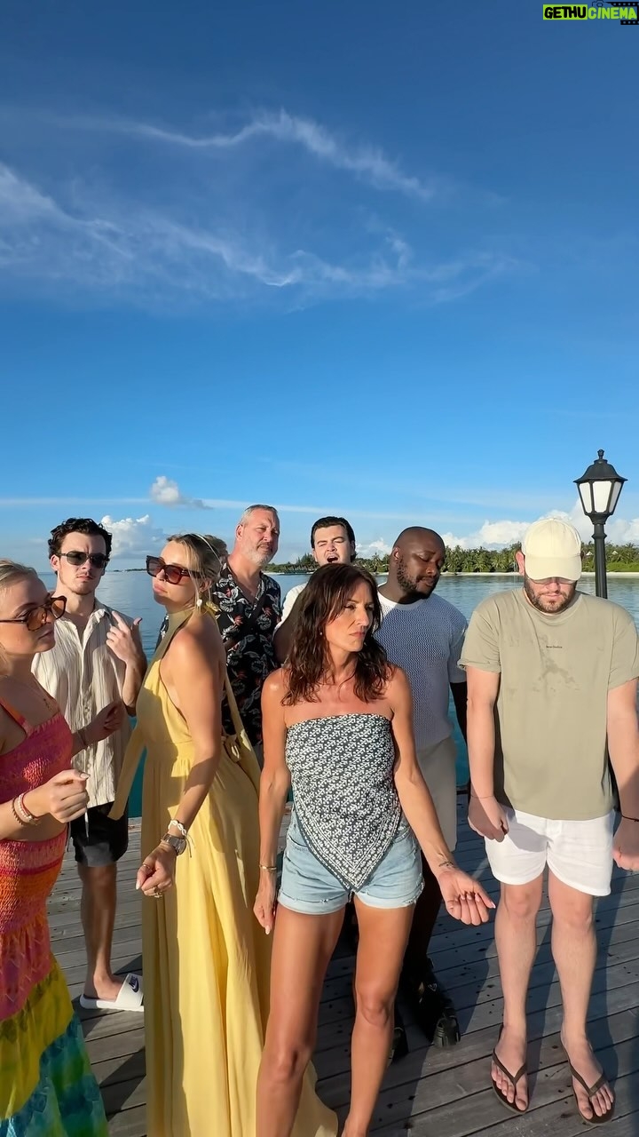 Davina McCall Instagram - #AD This time last week in the Maldives 💃 Keep your eyes peeled for more soon 👀 PS. it gets better each time you watch it 😂