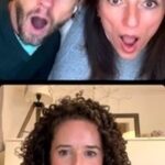 Davina McCall Instagram - This was EPIC! ( loved this cover photo 😂😂😂 Michael popped in to marvel over Sarah’s hair … she’d just told us that neither of her parents had curly Hair 😂😂) Thank you so so much @drsarahberry this was brilliantly informative and helpful!! So, the supplement that is good for us meno women ( and she was clear in saying do NOT fall for all the other supplements people try and push on us meno peeps) Is an isoflavone, with 15 milligrams of genistein in it . Diff people will respond differently, it might not work as well . This is down to our gut microbiome . Things to eat for our gut … kefir, kombucha, fermented foods, coffee, a big variety of foods . Frozen veg a cheaper and sometimes better way of getting your veg . Diff colours of food ( rainbow) is good . @zoe is great to follow ( I’m an ambassador for them so #ad) we talked sugar and how post menopause it play a bigger role in our sugar spikes … and how hard it is to regulate alcohol consumption too sometimes. I talked about @alcoholics_anonymousofficial which is a wonderful supportive place if u need some help . Love you all