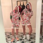 Davina McCall Instagram - Happy Christmas 🎄 everyone from Santa’s helpers .. Elf and Safety. Love you 🤗