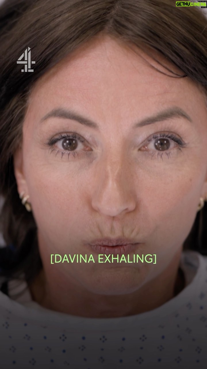 Davina McCall Instagram - 50% of women who have considered the coil said they were scared of possible pain, and exclusive survey for Channel 4 revealed. So @davinamccall decided to get her Mirena coil changed on camera to demystify the process. #C4DavinaPill #davinamccall #compinedpill #contraception