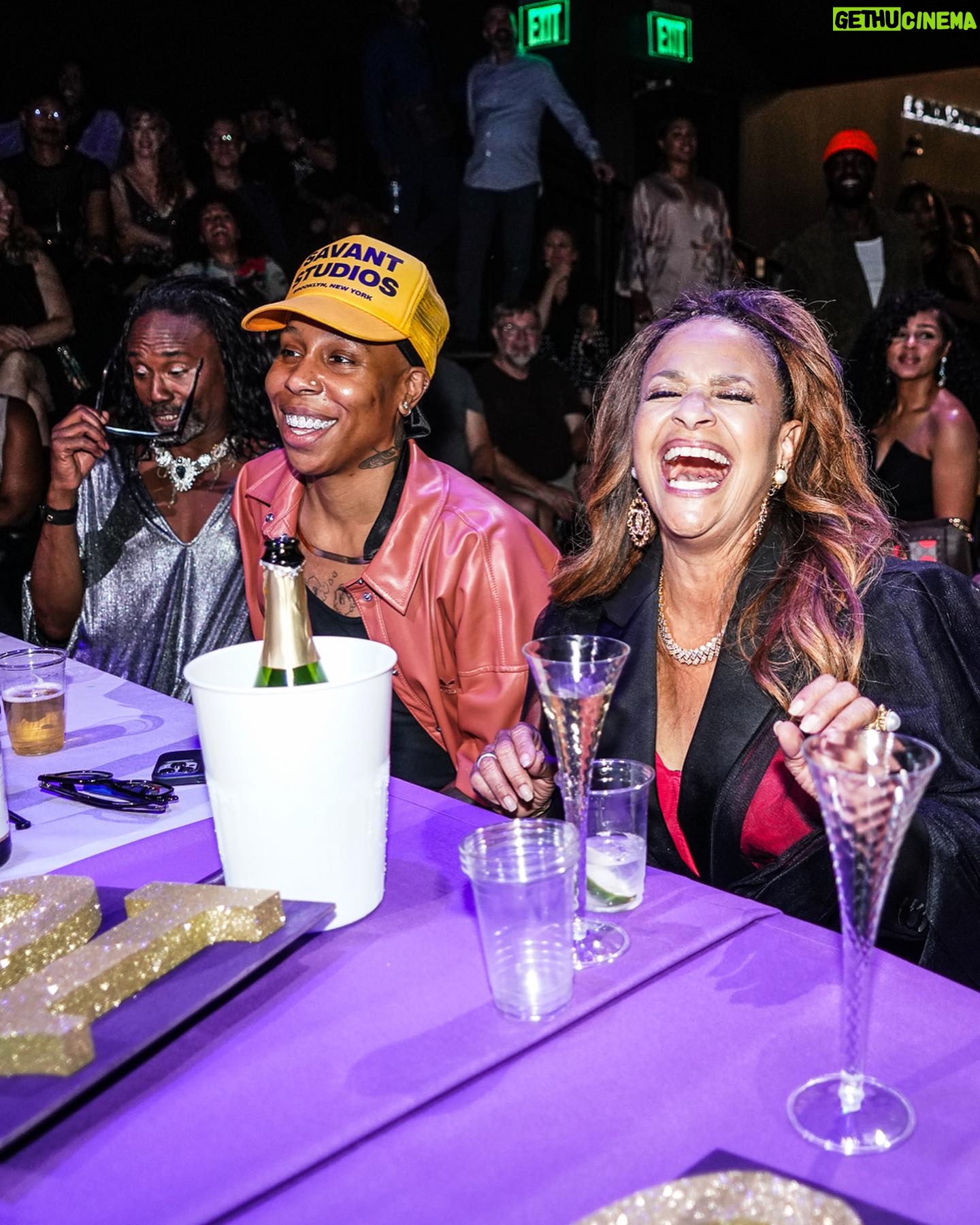 Debbie Allen Instagram - Honey, I'm still basking in these moments from the Remember My Name Ball, celebrating Pride, Love and Acceptance! 💋🪩 Grateful to everyone who made this night Truly Glorious! THANK YOU to @jackmizrahi, @thebillyporter, @jordanecooper, @lenawaithe, @sirjohn, @dashaunwesley, our sponsors, House judges, the amazing performers, @officialdadance ensemble, and all who came to show their support. 📸: @leetonksphotography