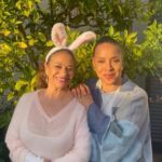 Debbie Allen Instagram – Happy Easter from the Real Easter Bunnies! 💕🐰