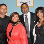 Debbie Allen Instagram - Happy Father’s Day to my husband, Norm Nixon! We love you, baby! 💋❤️