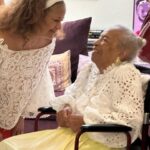 Debbie Allen Instagram - Mom ❤️ You are the true Renaissance Woman Lish, Vivian, Condola, Carmen, Gel, Tracey, Natalie, Chloe, Shiloh, Avi, and I aspire to. THANK YOU for giving us a path of Light, Love, Fight and Faith to follow. ✨ We celebrate your 100 Years around the sun! ☀️