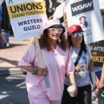 Debbie Allen Instagram - We Need Change! ✨ Proud to join my @SAGAFTRA community in the striking for a better future in the entertainment industry!