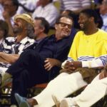 Debbie Allen Instagram - #FlashbackFriday The Old Days Court-side ❤️ Norman and Jack