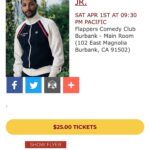 Debbie Allen Instagram - My son, @ThumpNixon is BACK at @FlappersComedy this Saturday (4/1) at 9:30pm! Get your tickets at the link in his bio. HOLLA ✨💋